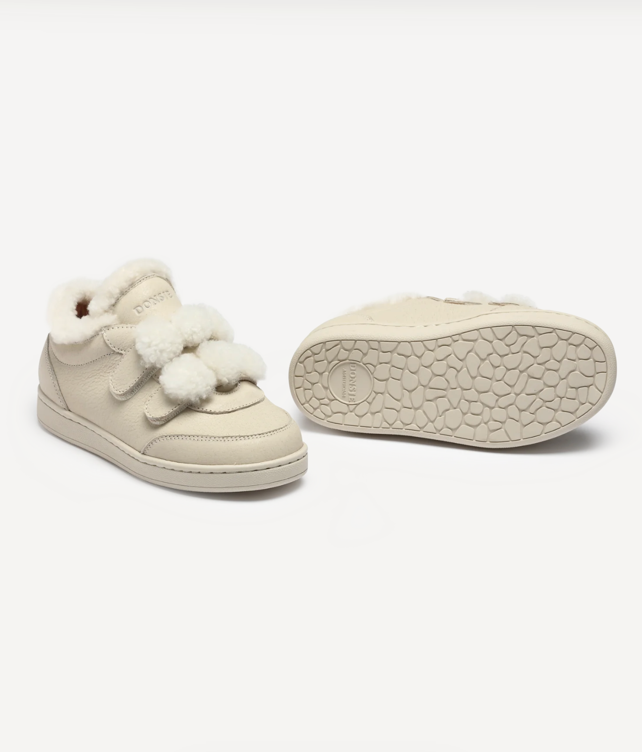 Hanzell Sneakers | Cream Leather