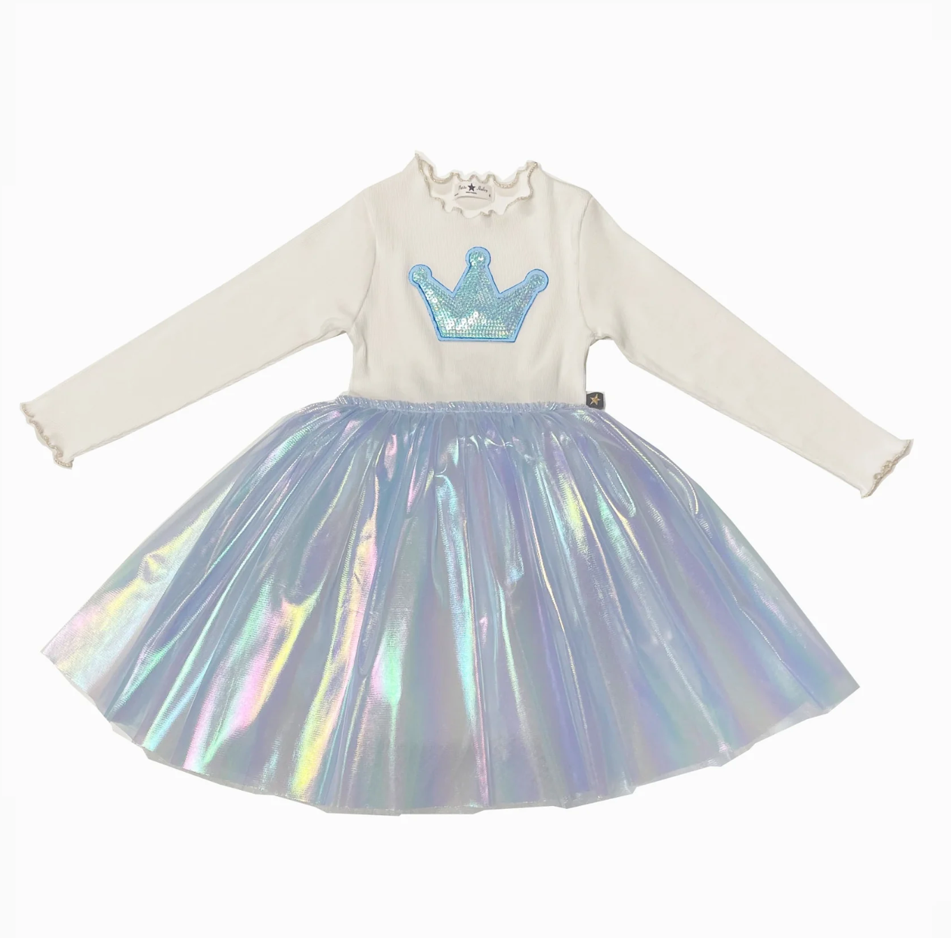 CROWN PEARL TUTU DRESS