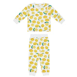 Bamboo Jersey Two-Piece Long Sleeve PJ Set - Eric Carle Lemon Squeezy