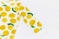Bamboo Jersey Two-Piece Long Sleeve PJ Set - Eric Carle Lemon Squeezy