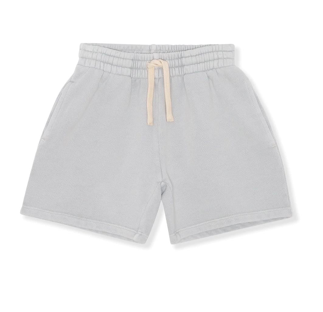 Lou long sweat shorts - pearl blue (5-6Y Only)