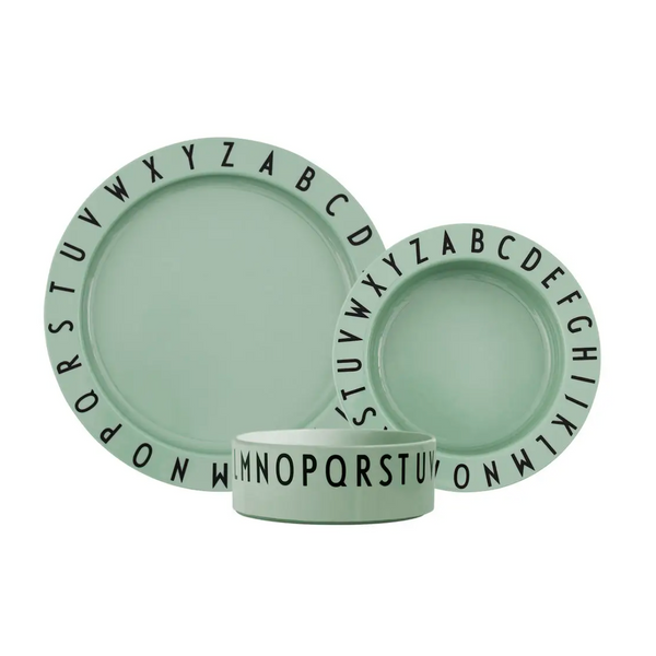 Eat & Learn Plate Set Tritan - Green