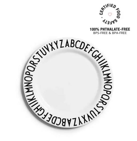 Melamine ABC Plate