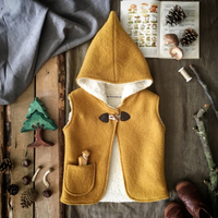 Kleine Schobbejak Wool Vest Winter Ochre