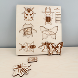 Bug Life Cycle Wooden Puzzle