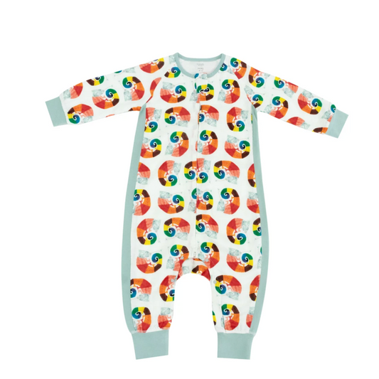 Bamboo Long Sleeve Sleep Suit 0.6 TOG - Eric Carle The Mixed-Up Chameleon (6-18M Only)