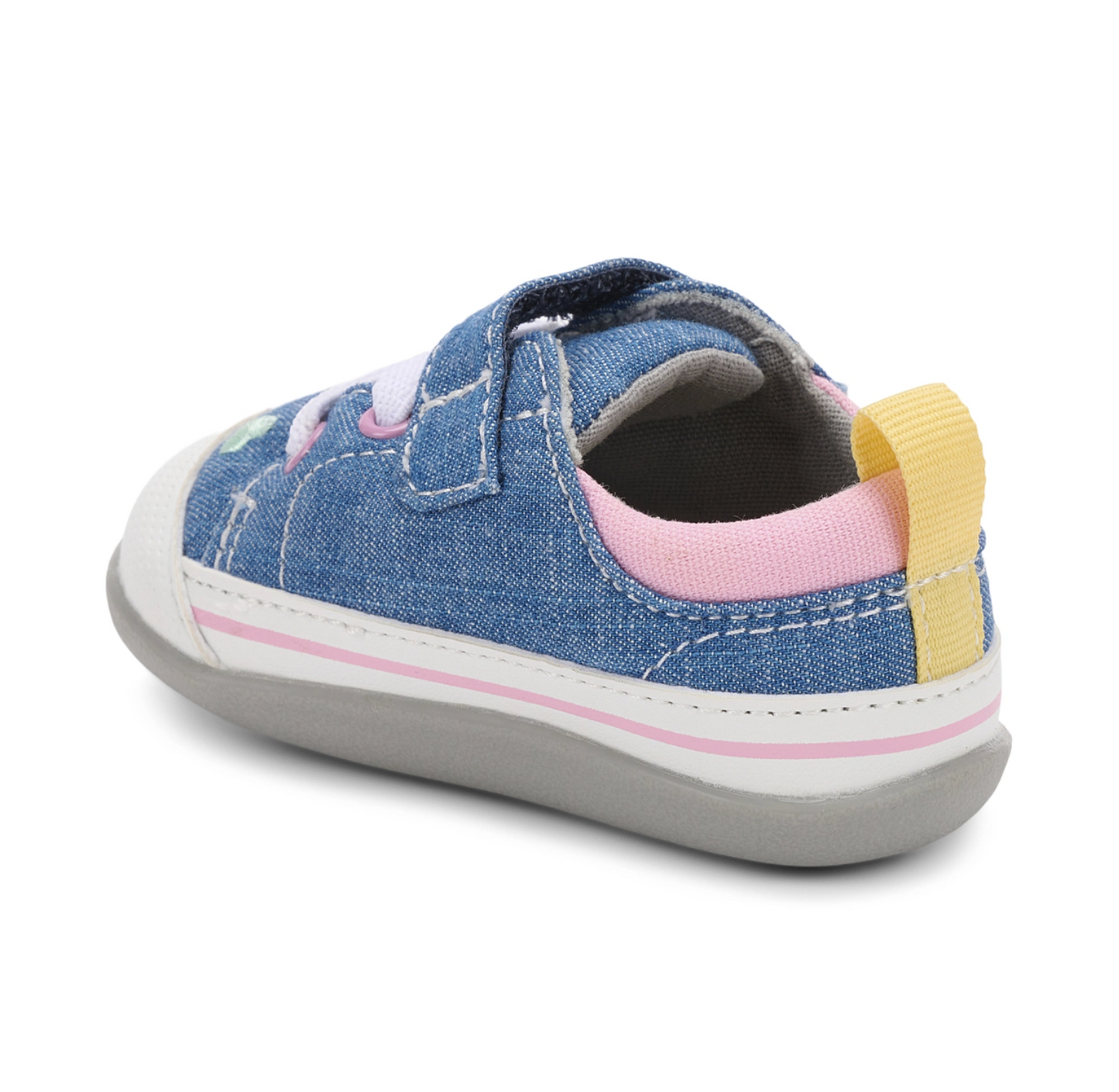 Stevie (First Walker) Chambray/Happy (Size 4.5 Only)
