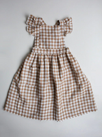 The Gingham Pinafore Dress