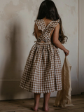 The Gingham Pinafore Dress