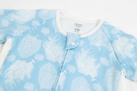 Bamboo Pima Long Sleeve Sleep Suit 0.6 TOG - Sea Fan