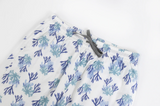 Women's Bamboo Long Sleeve Button-up PJ Set - Blue Reef