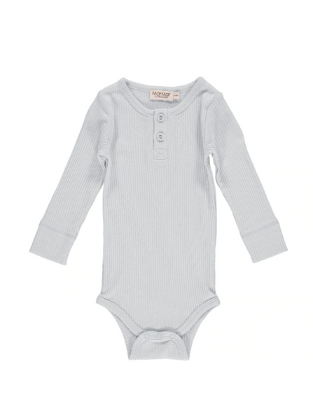 MarMar Body LS, Bodysuit - Pale Blue