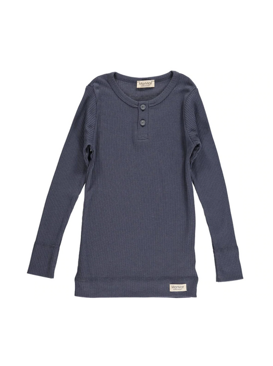 MarMar Tee LS, T-shirt - Blue