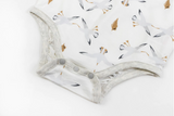 Bamboo Long Sleeve Onesie - Seagulls & Seashells