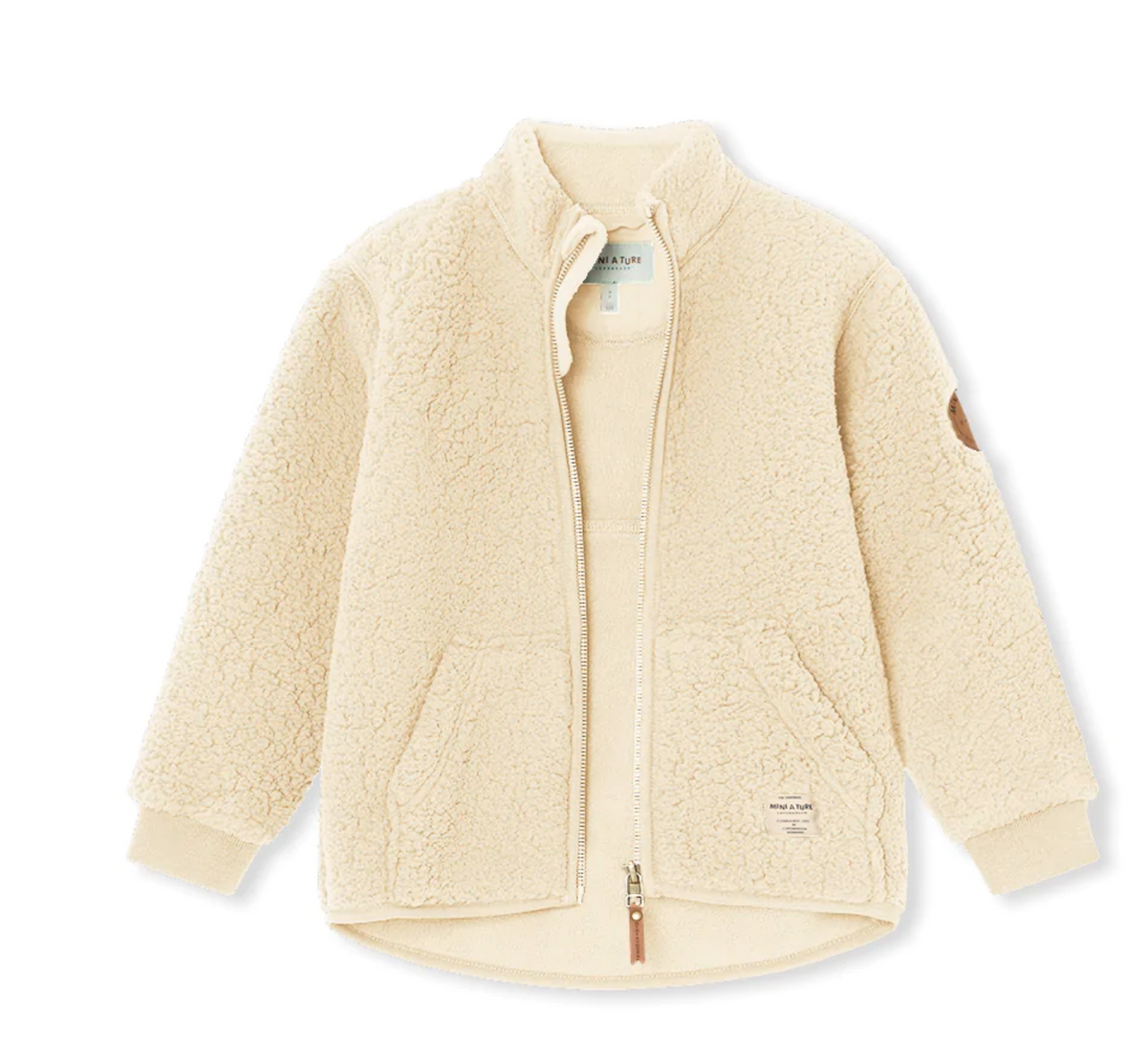 MINI A TURE SALEH TEDDYFLEECE JACKET – Littlebigpenguin