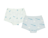 Bamboo Girls Boy Short Underwear (2 Pack) - Belugas