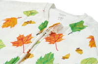 Raglan Bamboo Cozy Footed Sleep Bag 2.5 TOG - Eric Carle Autumn Leaves