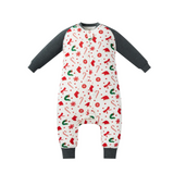 Bamboo Jersey Footed Sleep Bag 2.5 TOG - Eric Carle Candy Cane Lane