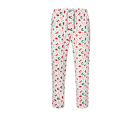Men's Organic Cotton Long Sleeve Pocket Tee PJ Set - Eric Carle Candy Cane Lane