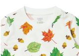 Bamboo Cotton Two-Piece PJ Set - Eric Carle Autumn Leaves
