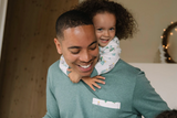 Men's Organic Cotton Long Sleeve PJ Set - Twinkle Trees
