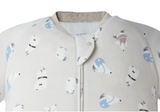 Organic Cotton Long Sleeve Footed Sleep Bag 1.0 TOG - Winter Skate