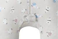 Organic Cotton Long Sleeve Footed Sleep Bag 1.0 TOG - Winter Skate