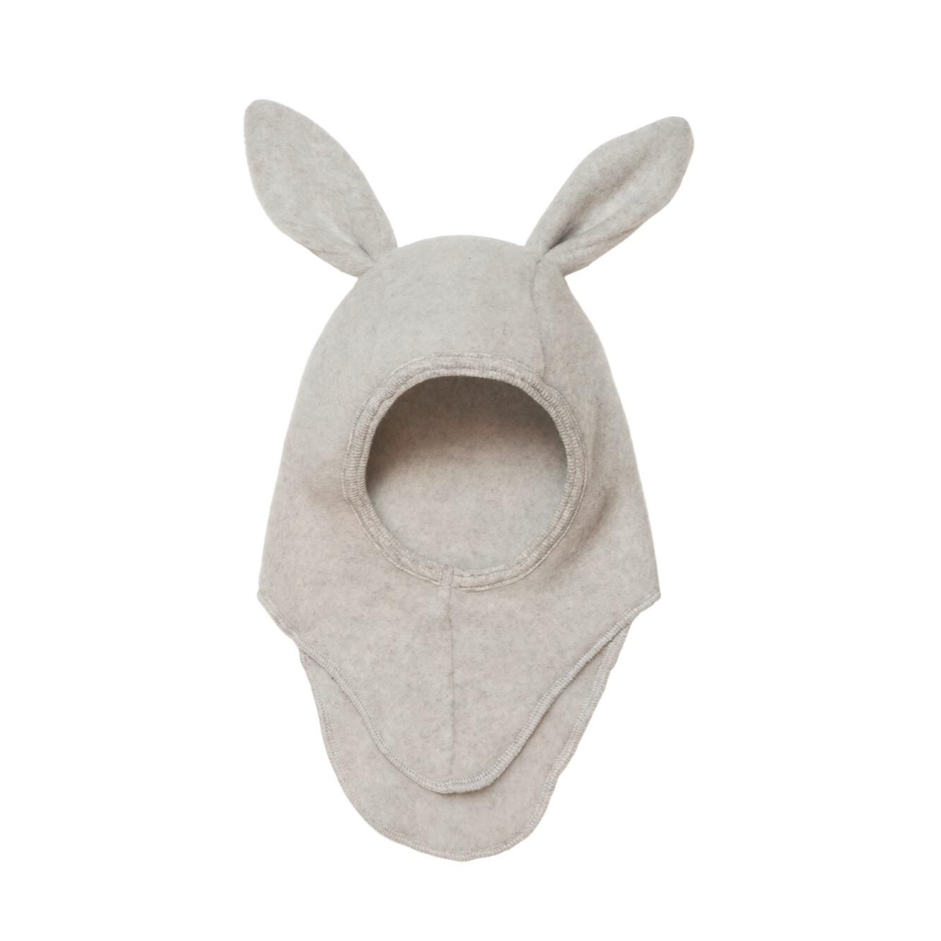 BUNBUN Balaclava in Merino Wool Fleece Light Grey （1-2Y Only)