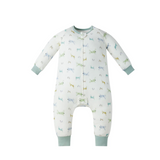 Bamboo Pima Long Sleeve Footed Sleep Bag 0.6 TOG - The Ant & The Grasshopper