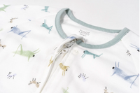 Bamboo Pima Long Sleeve Footed Sleep Bag 0.6 TOG - The Ant & The Grasshopper
