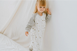 Bamboo Long Sleeve Footed Sleep Bag 1.0 TOG - The Goose & The Golden Egg