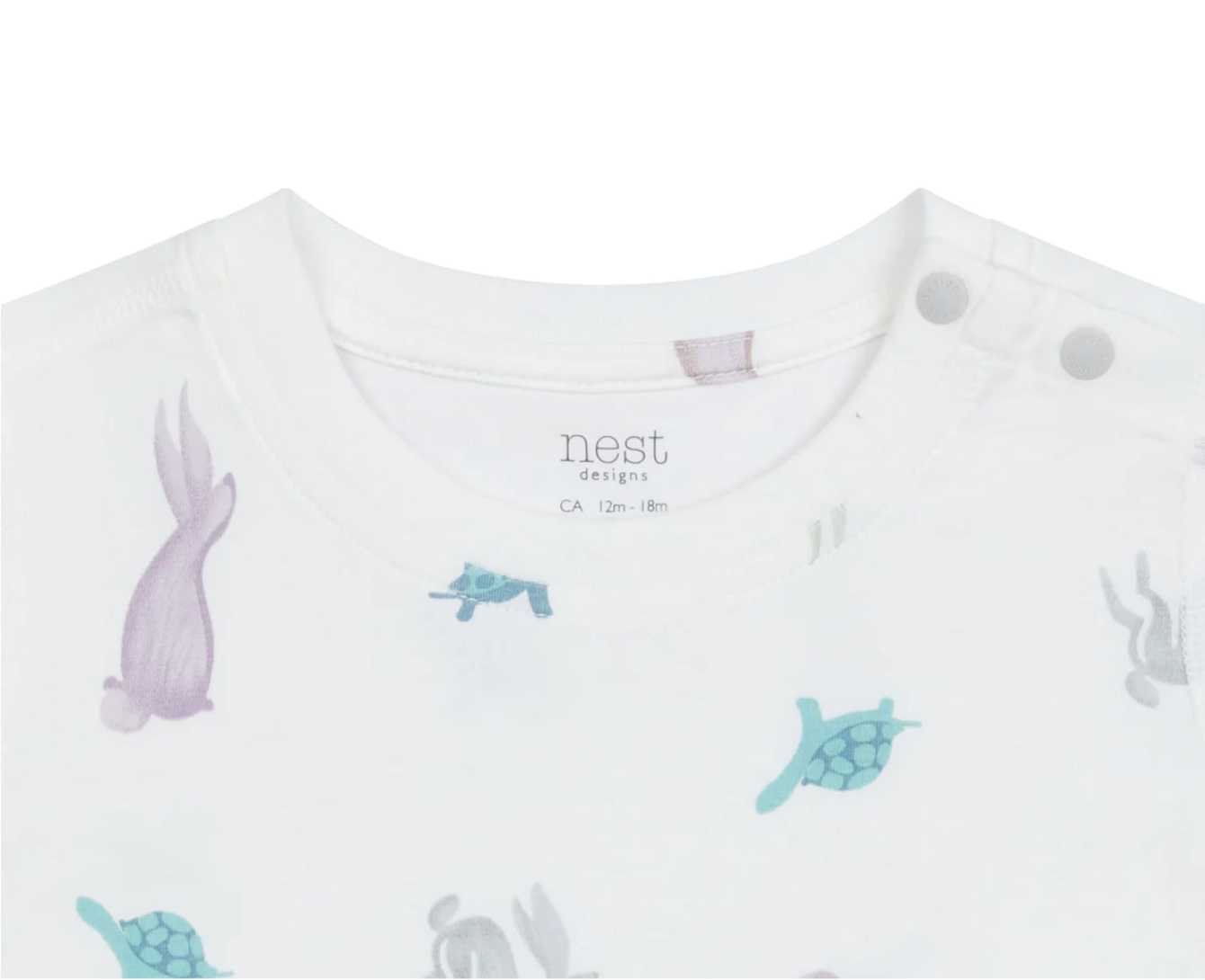 Bamboo Jersey Short Sleeve T-Shirt - The Tortoise & The Hare