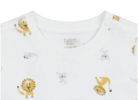 Bamboo Jersey Short Sleeve T-Shirt - The Lion and The Mouse