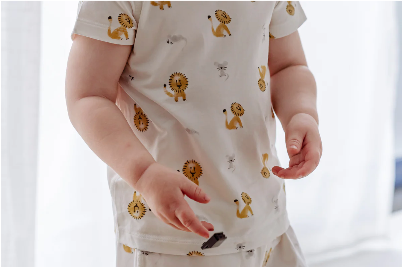 Bamboo Jersey Short Sleeve T-Shirt - The Lion and The Mouse (2-3T Only)