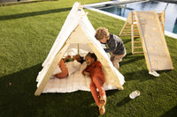 Climbing Triangle with Tent and Mat