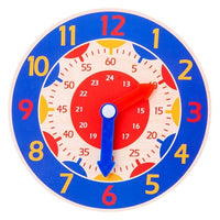 Children Montessori Wooden Clock